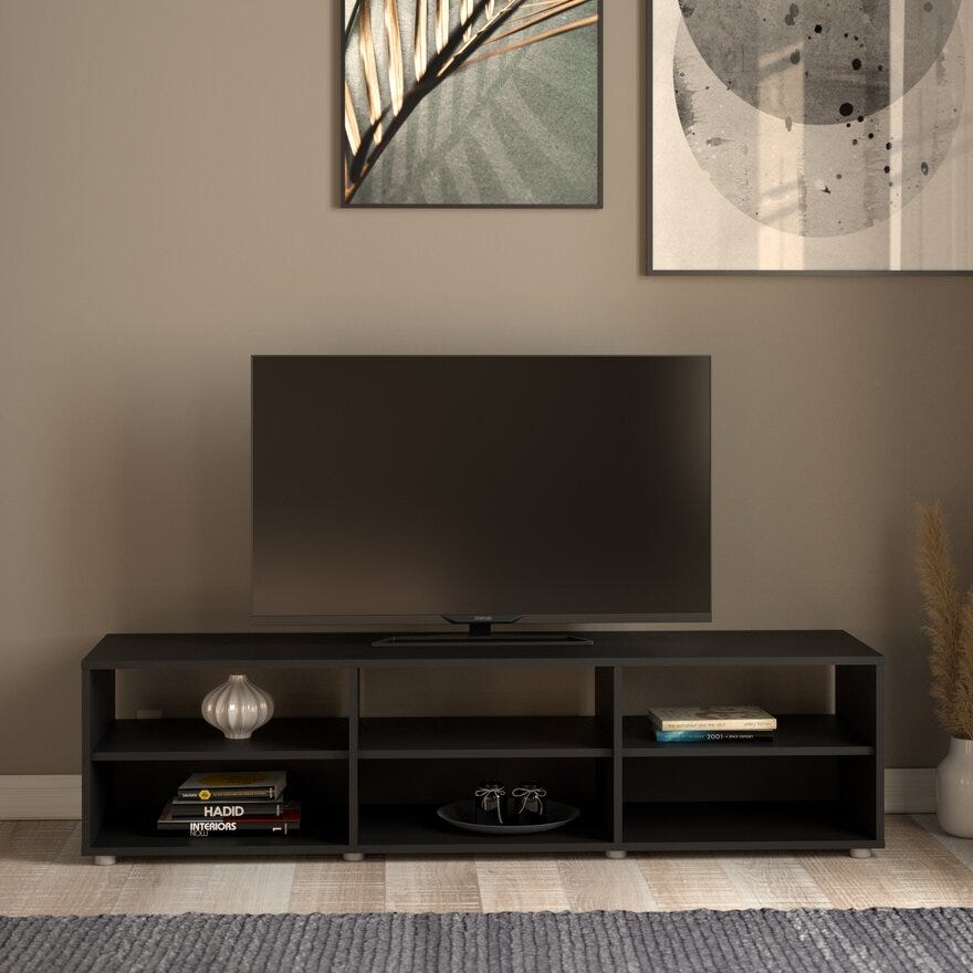 MEDIA TV-benk 147x40 cm i Svart