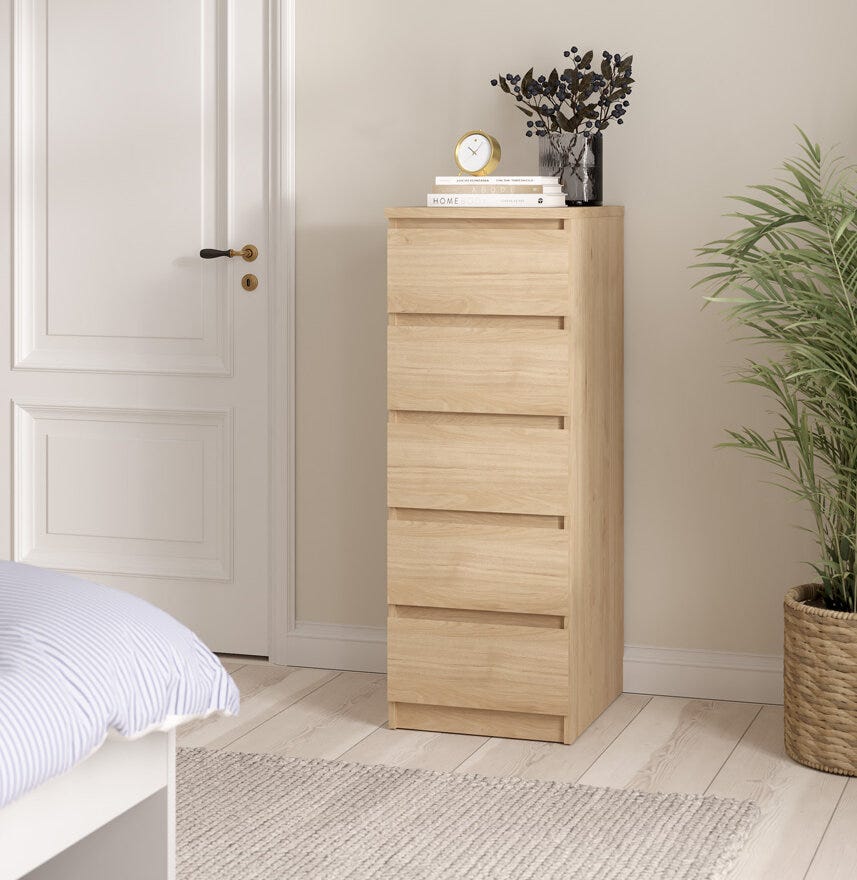 NAIA Kommode 40x50 cm i Beige/natur