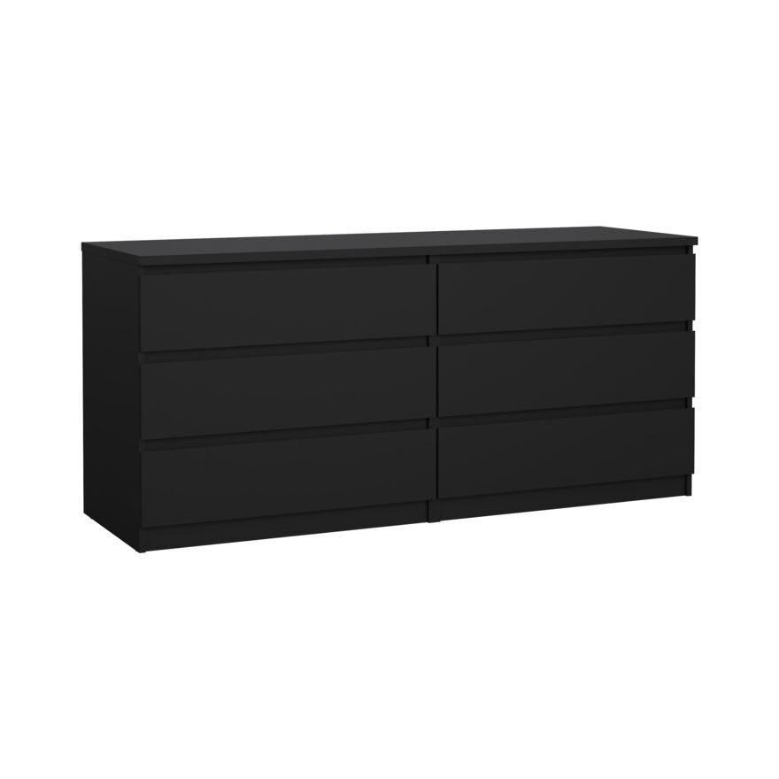 NAIA Kommode 154x50 cm i Svart