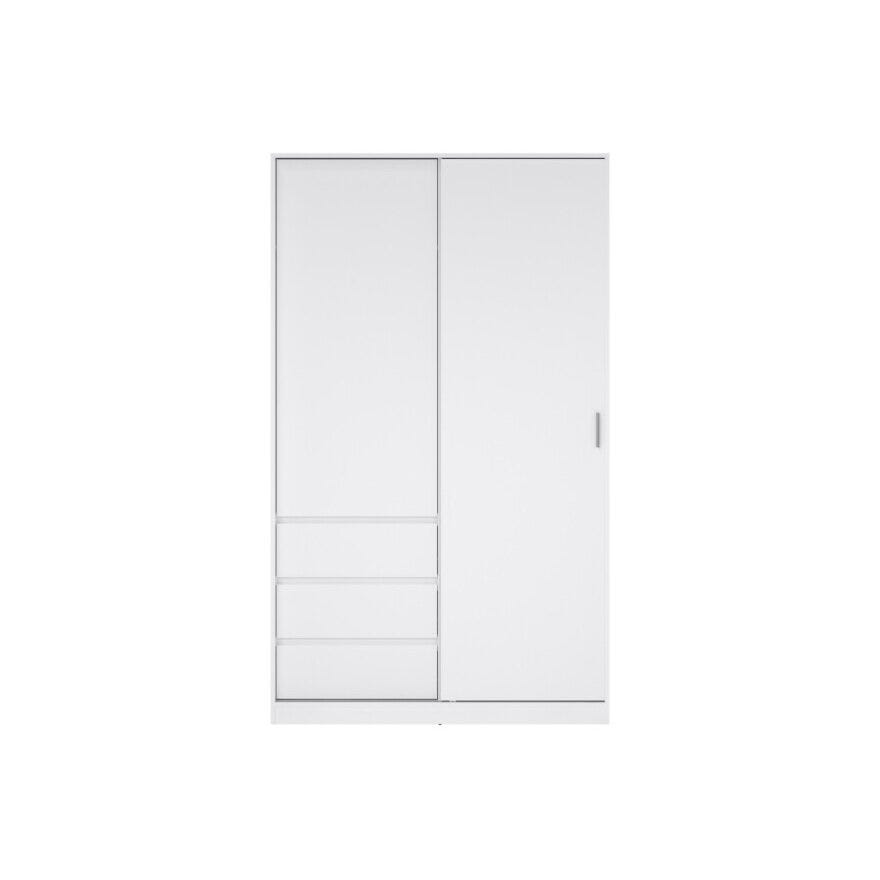 NAIA Garderobeskap 118.5x60 cm i Hvit