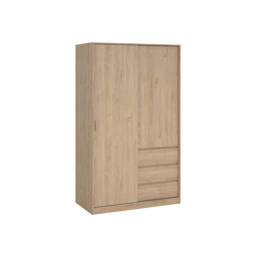 NAIA Garderobeskap 118.5x60 cm i Beige/natur
