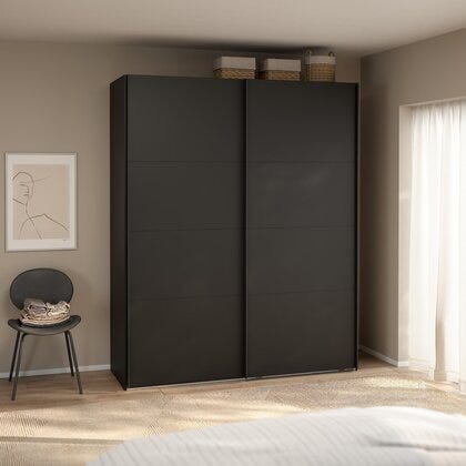Norden skyvedørsgarderobe 180x220