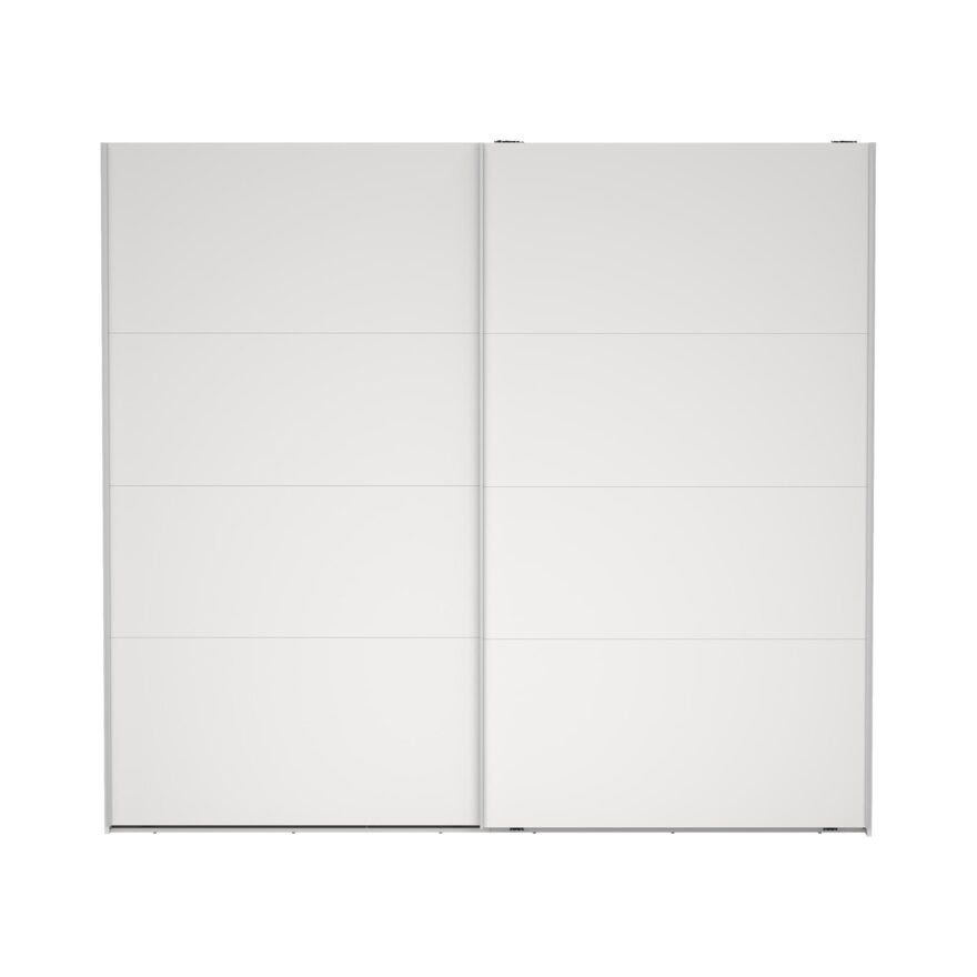 NORDEN Skyvedørsgarderobe 245x220 cm i Hvit