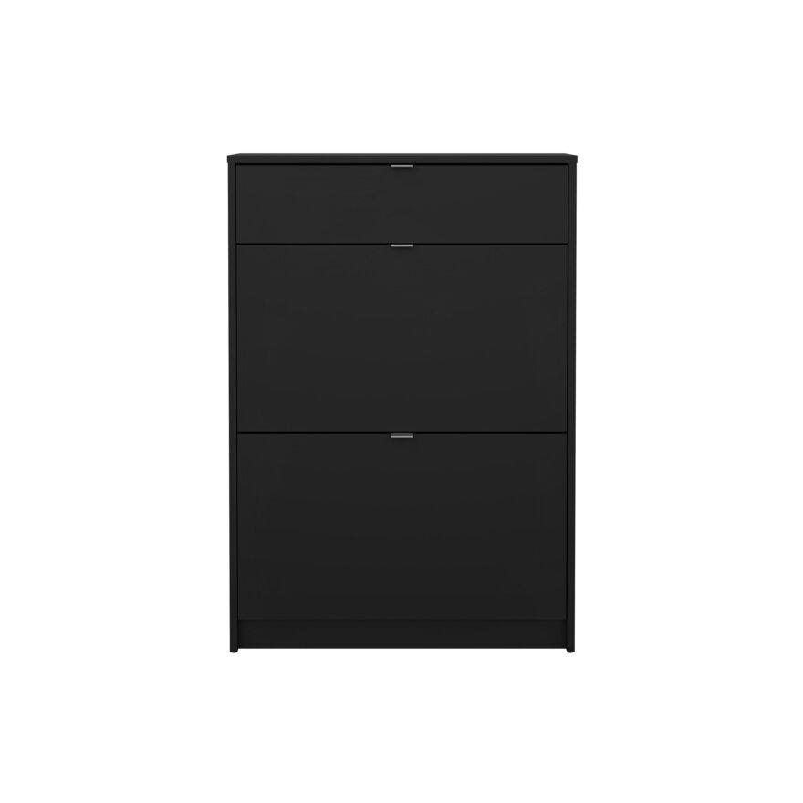 SHOES Skoskap 70x24 cm i Svart