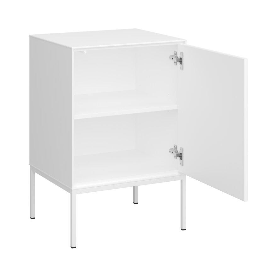 SLIMLINE HARLEKIN Nattbord 50x40 cm i Hvit