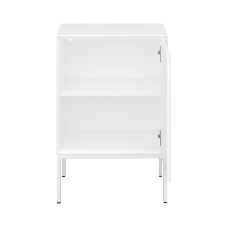 SLIMLINE HARLEKIN Nattbord 50x40 cm i Hvit