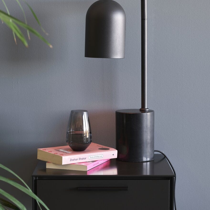 Sindig ERVI Bordlampe H51 cm i Svart