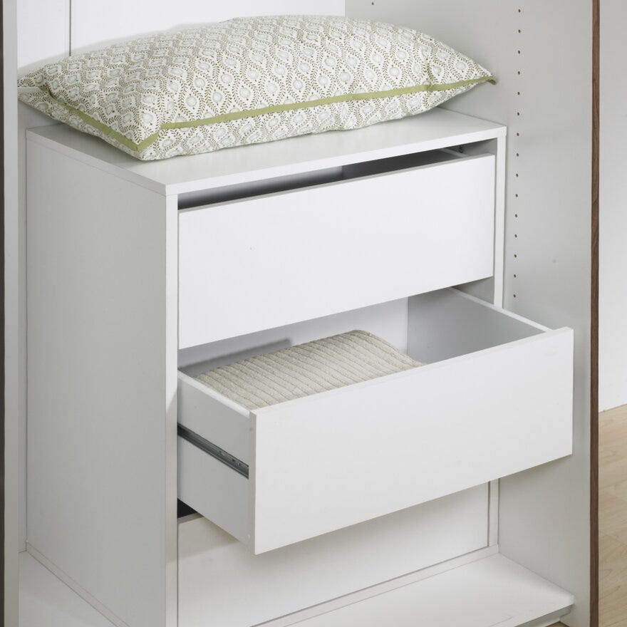 VERONA Tilbehør garderobe 51X40 cm i Hvit