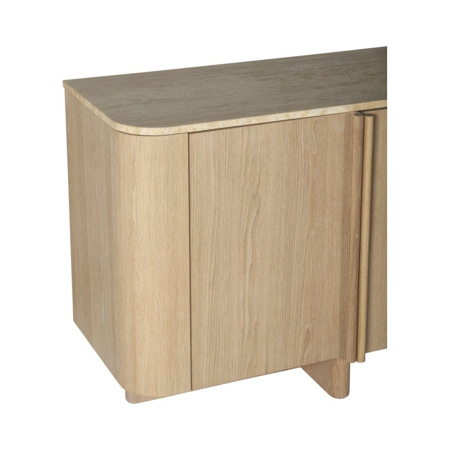 Storm Storm ACRO Skjenk 192x45 cm i Beige/natur designet av Storm Pedersen