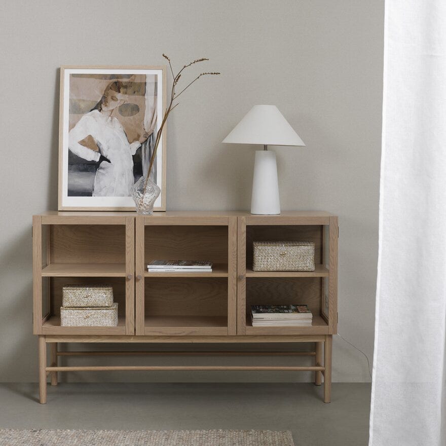 Sindig VERO Oppbevaringsboks Stor 19x29 cm i Beige/natur
