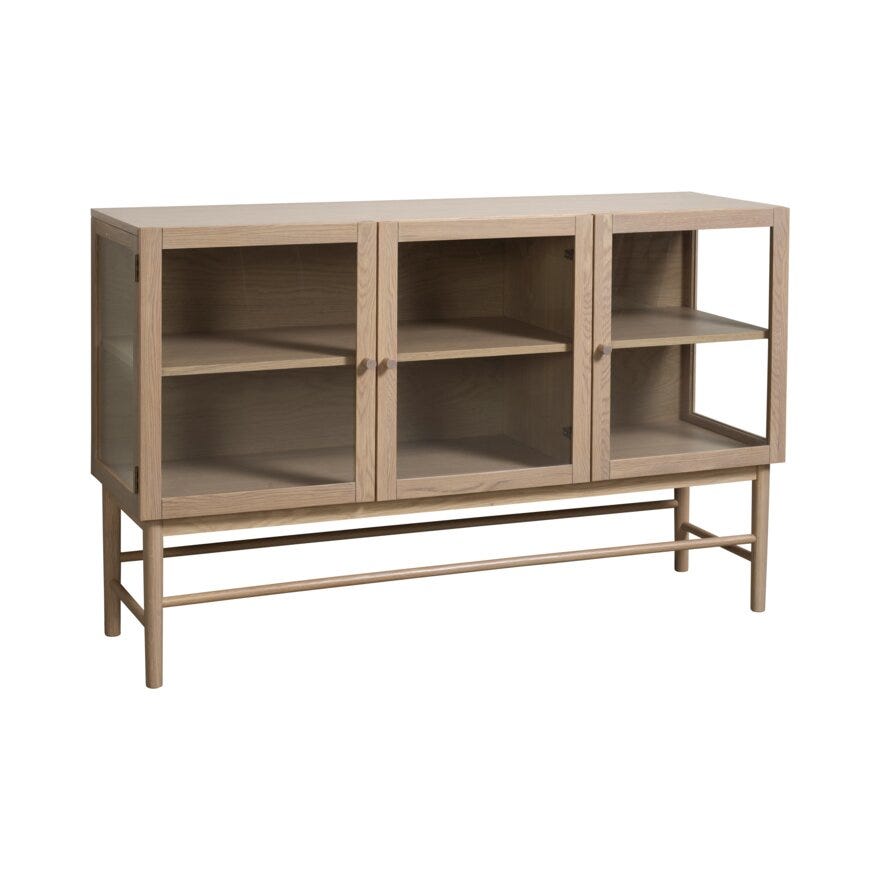 ELBA Skjenk 140x43 cm i Beige/natur