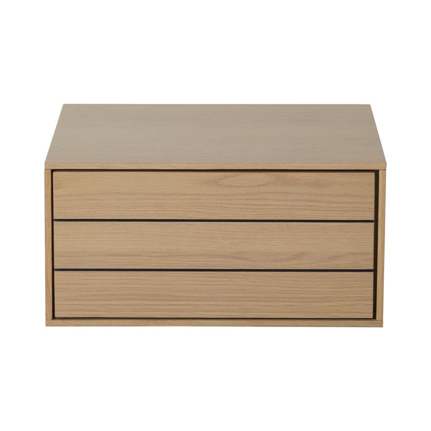 MODICA Nattbord 40x45 cm i Hvit