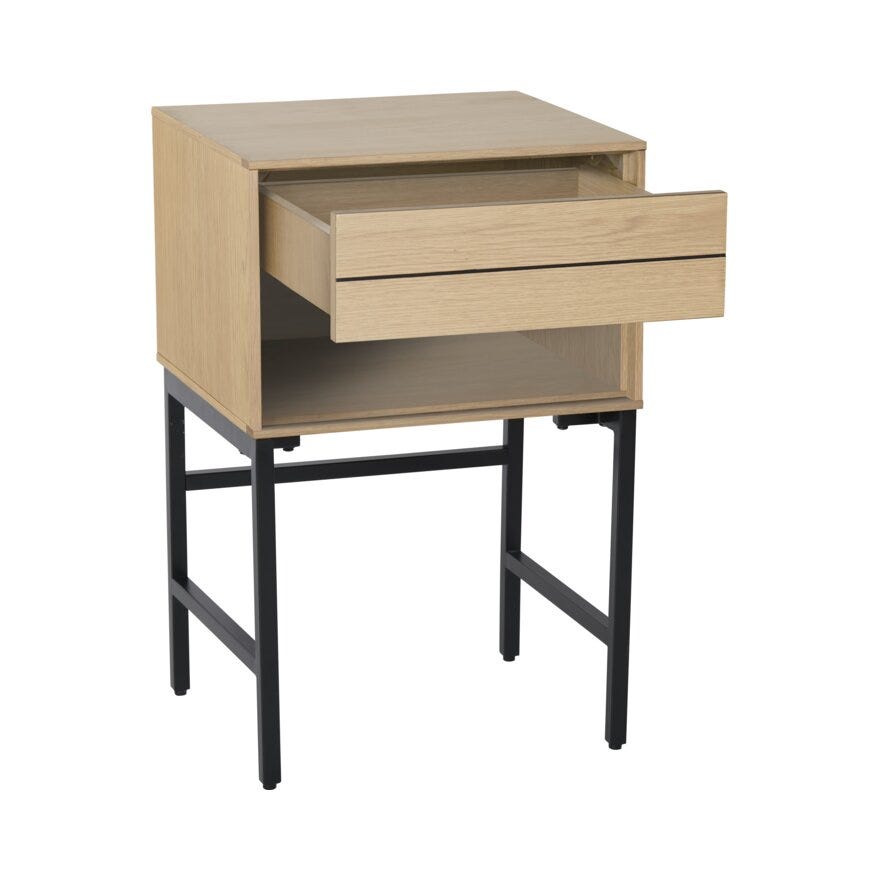 MODICA Nattbord 40x45 cm i Hvit