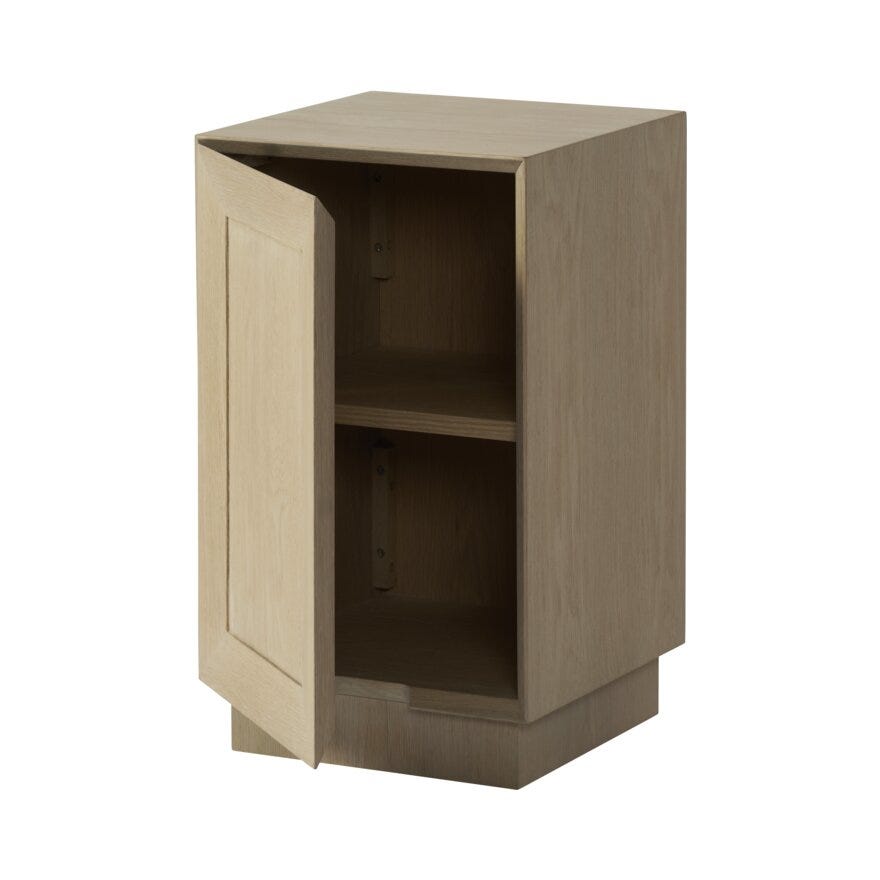 Bohus Exclusive by Storm Storm NOBU Sidebord 35x35 cm i Beige/natur