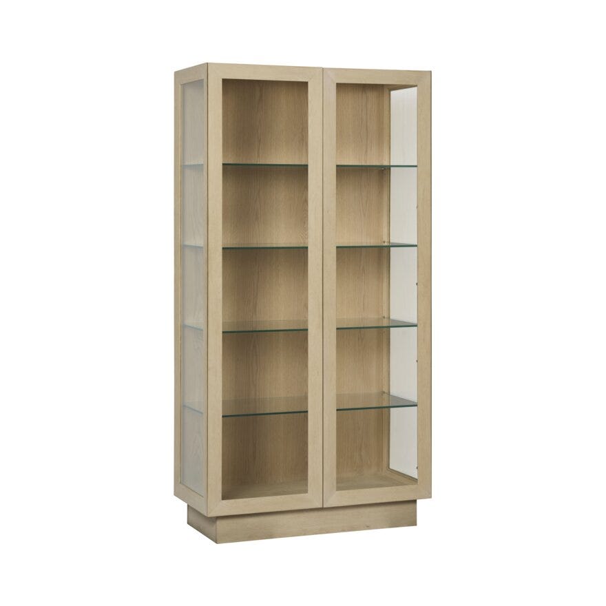 Bohus Exclusive by Storm Storm NOBU Vitrineskap 100x45 cm i Beige/natur designet av Storm Pedersen