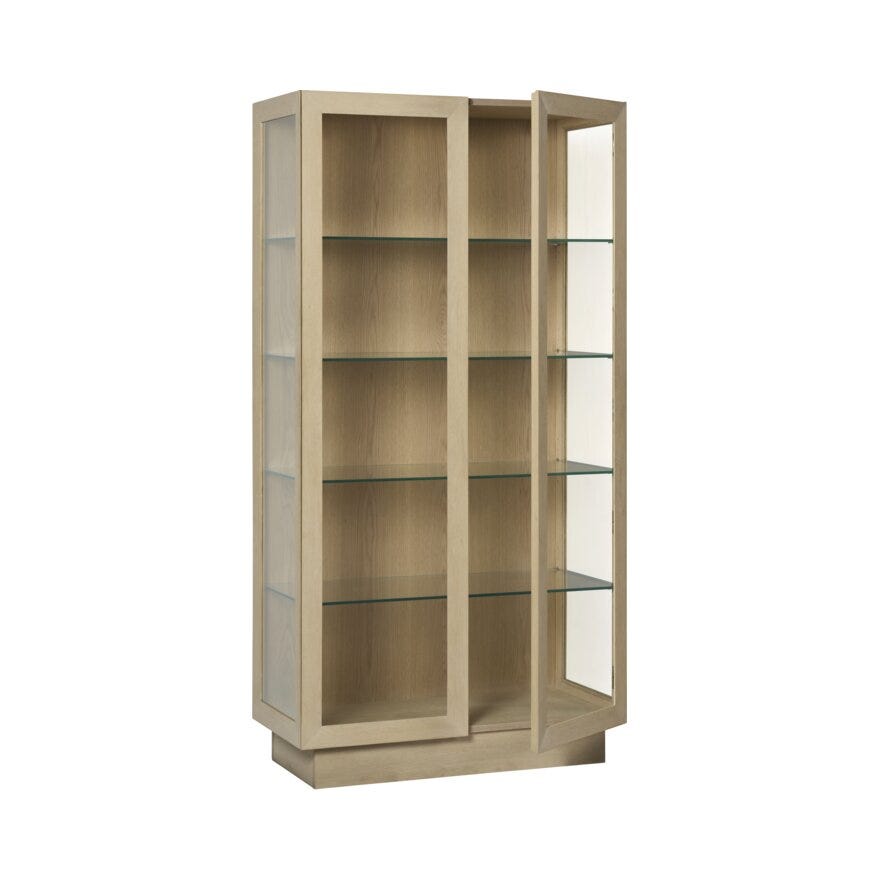 Bohus Exclusive by Storm Storm NOBU Vitrineskap 100x45 cm i Beige/natur designet av Storm Pedersen