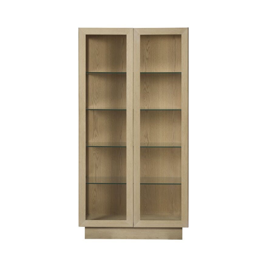 Bohus Exclusive by Storm Storm NOBU Vitrineskap 100x45 cm i Beige/natur designet av Storm Pedersen