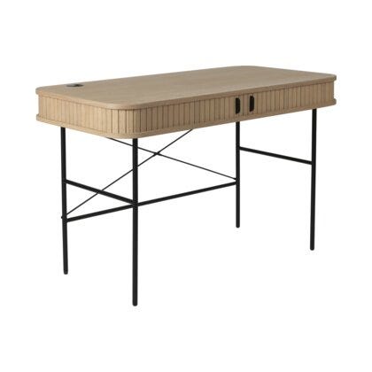 NOLA Skrivebord 60x120 cm i Beige/natur