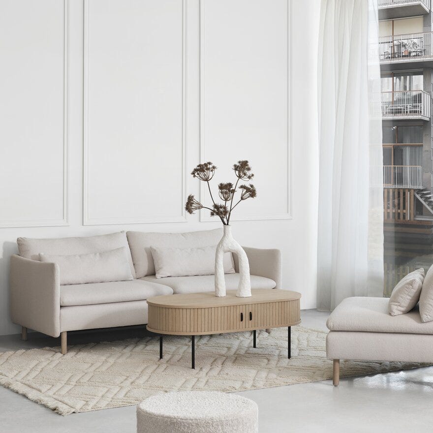 Hovden IDYLL 3 seter i Beige/natur