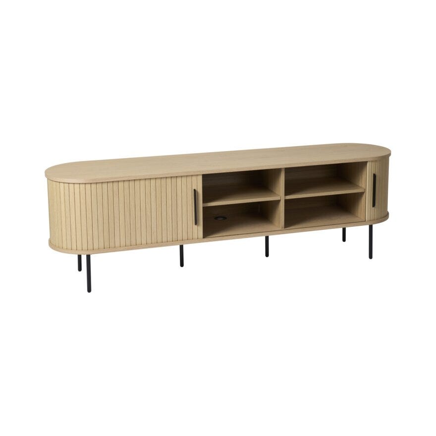 NOLA TV-benk 180x40 cm i Beige/natur