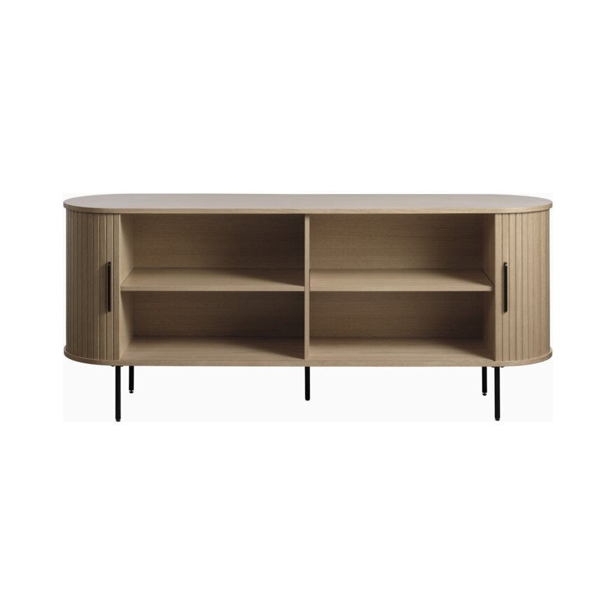 NOLA Skjenk 180x45 cm i Beige/natur