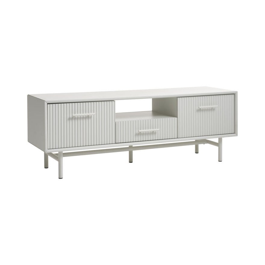 PALMA TV-benk B:140 cm i Beige/natur