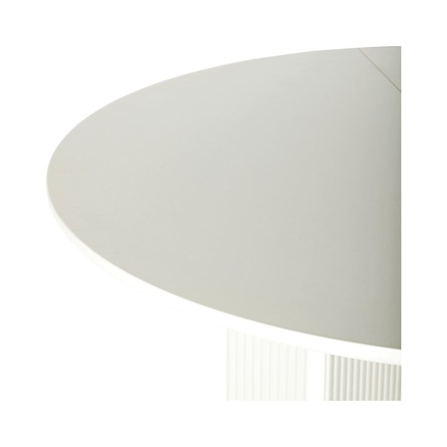 PALMA Rundt spisebord Ø130 cm i Hvit