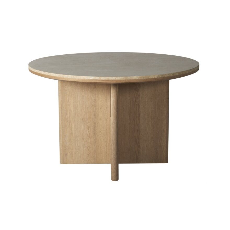Storm Storm RITZ Rundt spisebord Ø120 cm i Hvit designet av Storm Pedersen