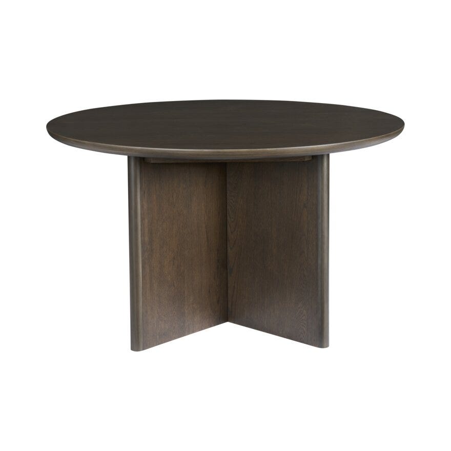 Bohus Exclusive by Storm Storm RITZ Rundt spisebord Ø130 cm i Brun designet av Storm Pedersen