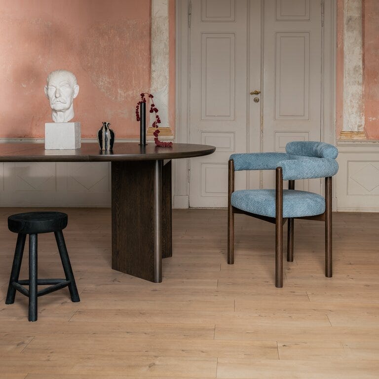 Bohus Exclusive by Storm Storm RITZ Rundt spisebord Ø130 cm i Brun designet av Storm Pedersen