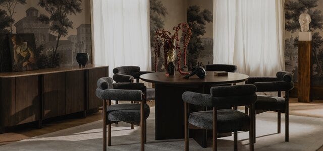 Bohus Exclusive by Storm Storm RITZ Rundt spisebord Ø130 cm i Brun designet av Storm Pedersen
