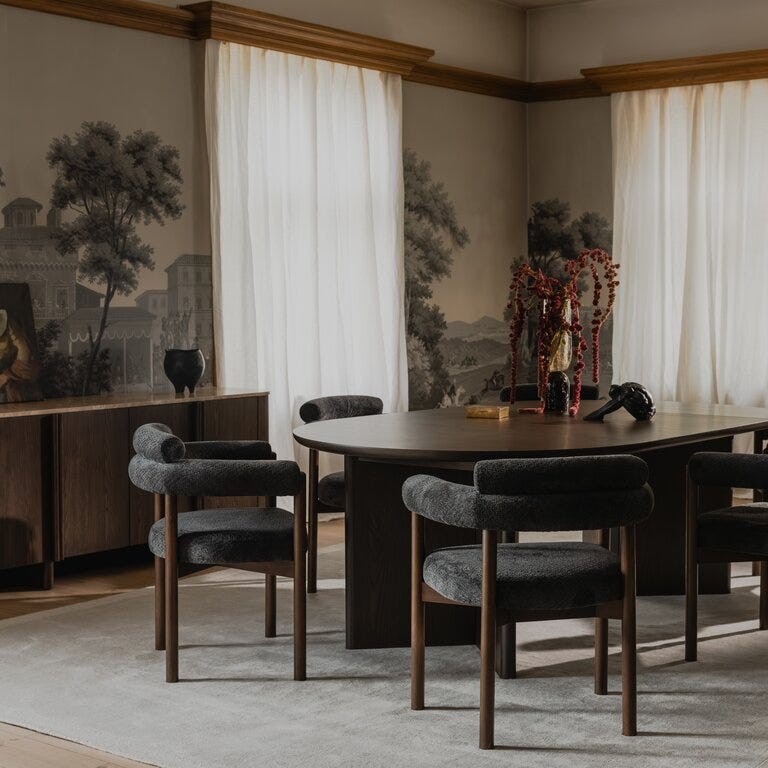 Bohus Exclusive by Storm Storm RITZ Rundt spisebord Ø130 cm i Brun designet av Storm Pedersen
