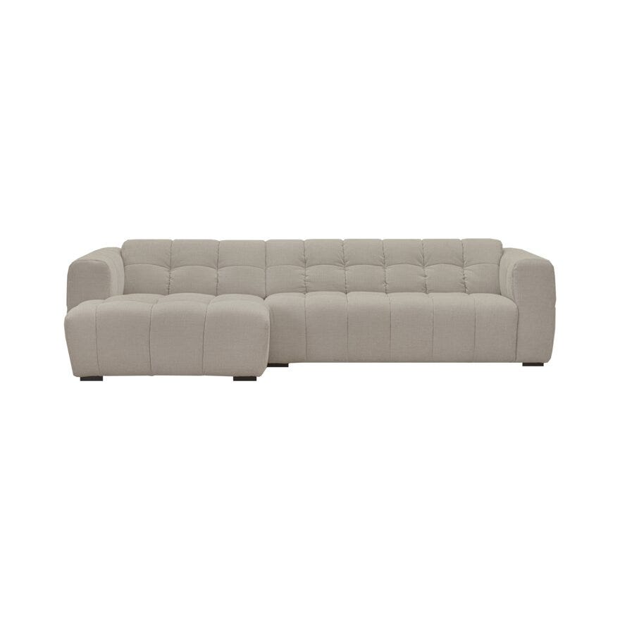 Vilmers ALPS 3,5 seter med sjeselong i Beige/natur