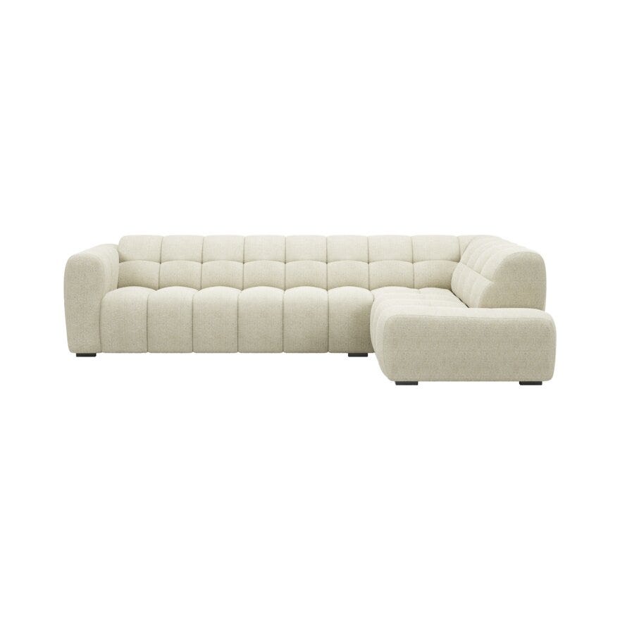 Vilmers ALPS Hjørnesofa i Beige/natur