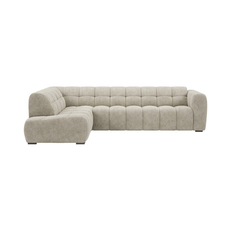 Vilmers ALPS Hjørnesofa i Beige/natur