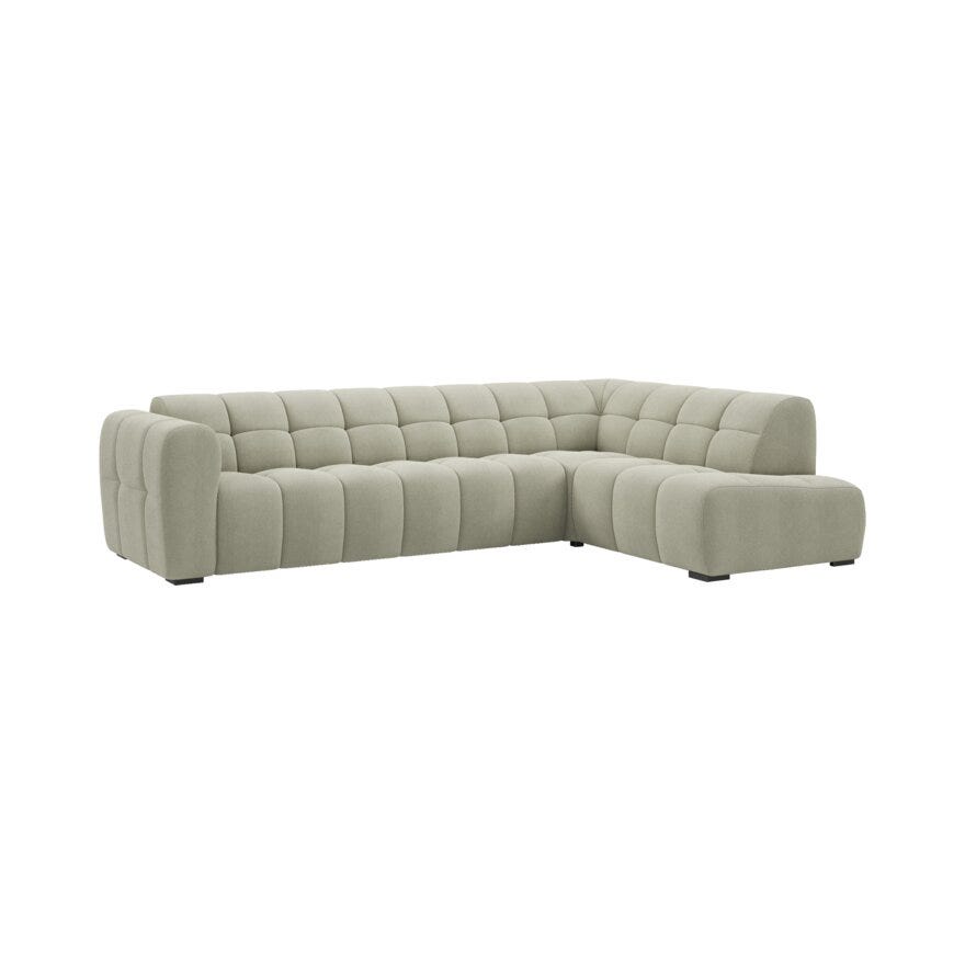 Vilmers ALPS Hjørnesofa i Beige/natur