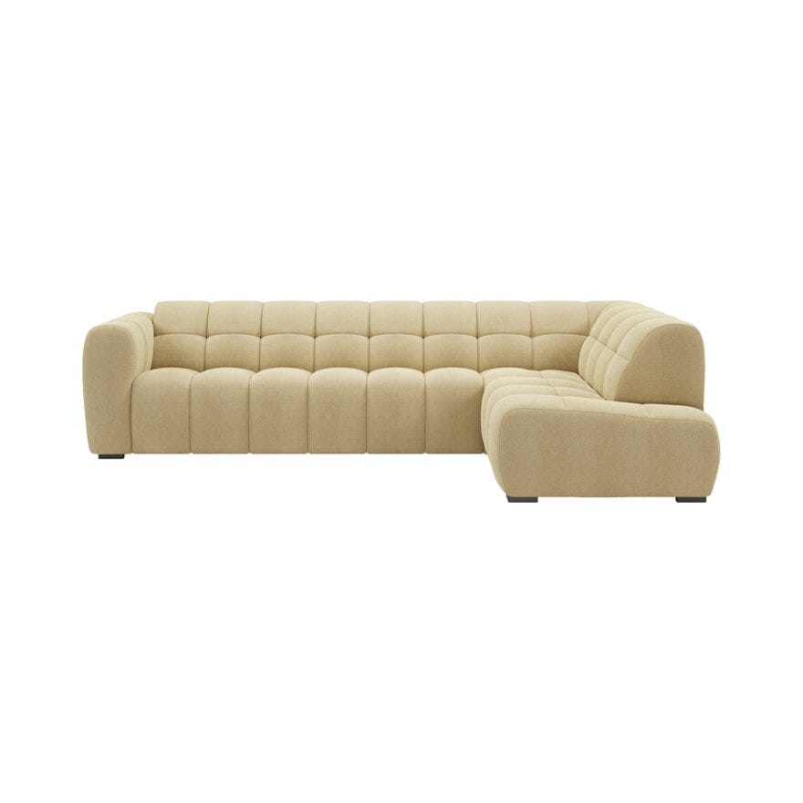Vilmers ALPS Hjørnesofa i Beige/natur