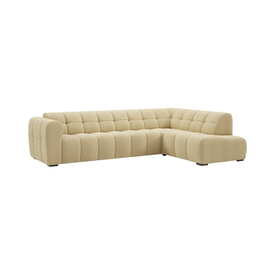Vilmers ALPS Hjørnesofa i Beige/natur