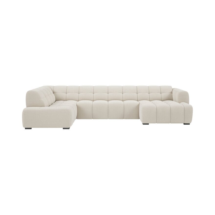 Vilmers ALPS Hjørnesofa i Beige/natur