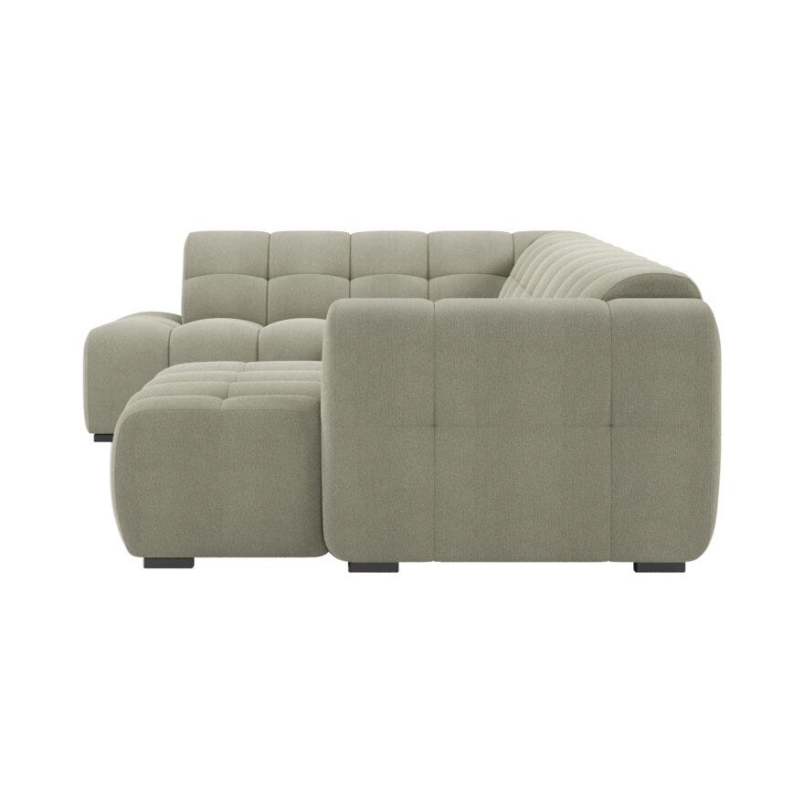 Vilmers ALPS Hjørnesofa i Beige/natur