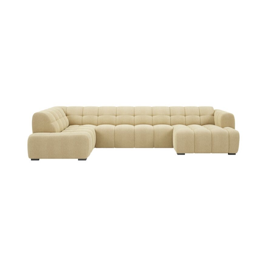 Vilmers ALPS Hjørnesofa i Beige/natur