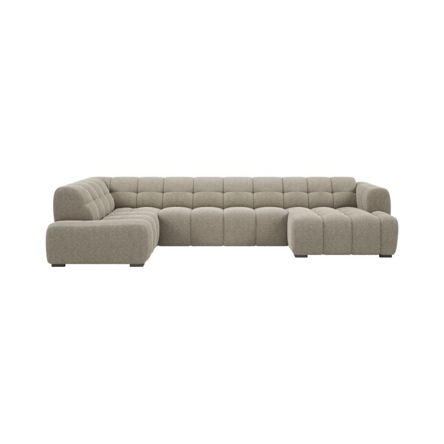 Vilmers ALPS Hjørnesofa i Brun