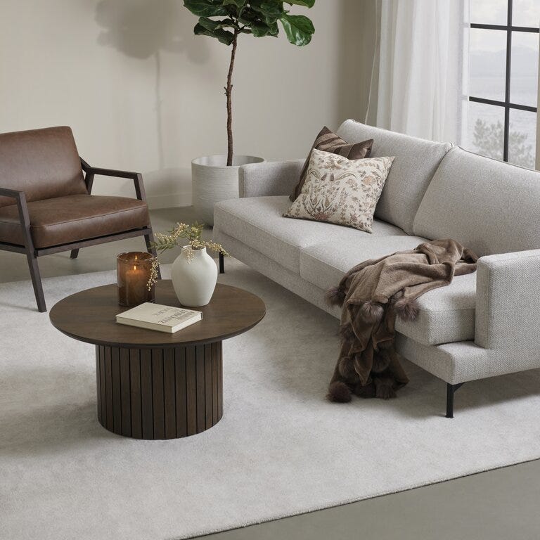 Vilmers ALTERA 3 seter i Beige/natur