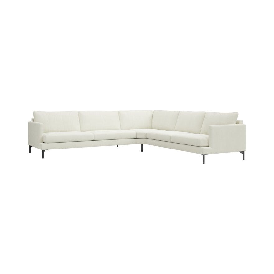 Vilmers ALTERA Hjørnesofa i Beige/natur