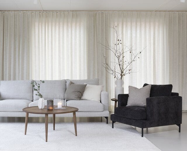 Vilmers ALVAR 3,5 seter i Beige/natur