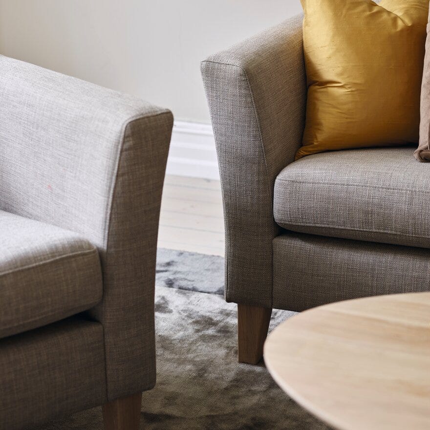Vilmers CARA 3 seter i Beige/natur