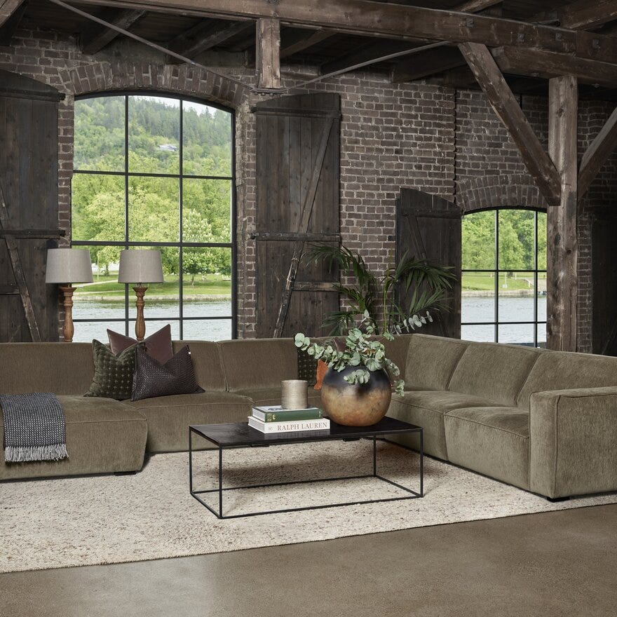 Pr Home LODGE Lampefot H78 cm i Brun