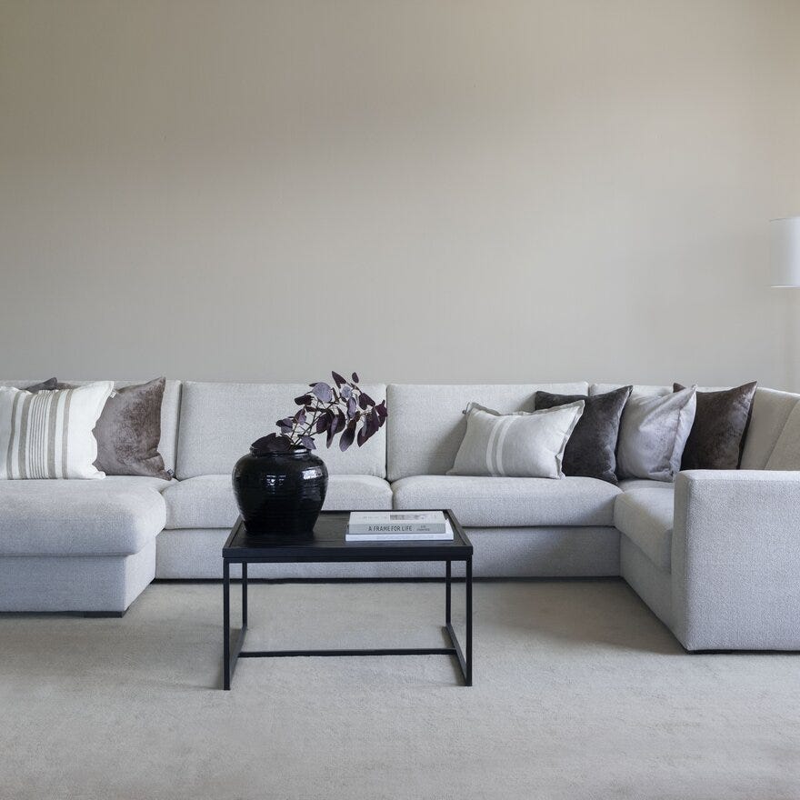 Vilmers FIELD Hjørnesofa i Beige/natur