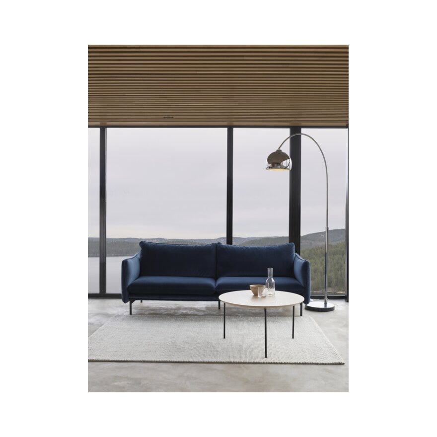 Kleppe LIVORNO Sofabord Ø80 cm i Beige/natur
