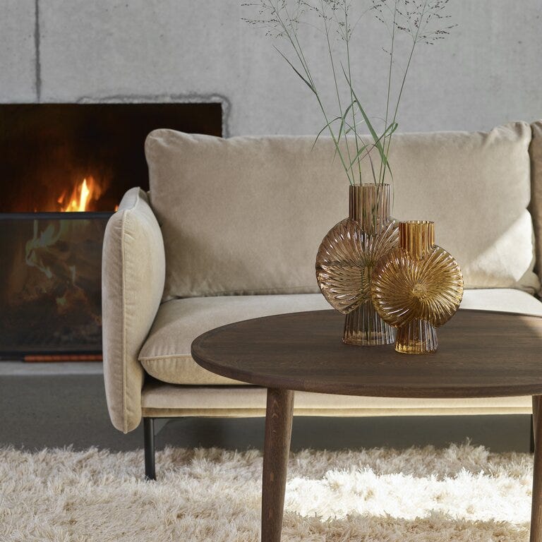 Vilmers HAUK 3 seter XL i Beige/natur
